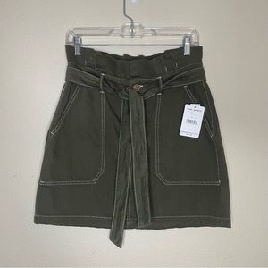 Free People Army Skirt